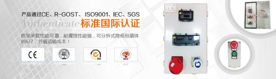 产品通过CE、R-GOST、 ISO9001、IEC、SGS等标准国际认证